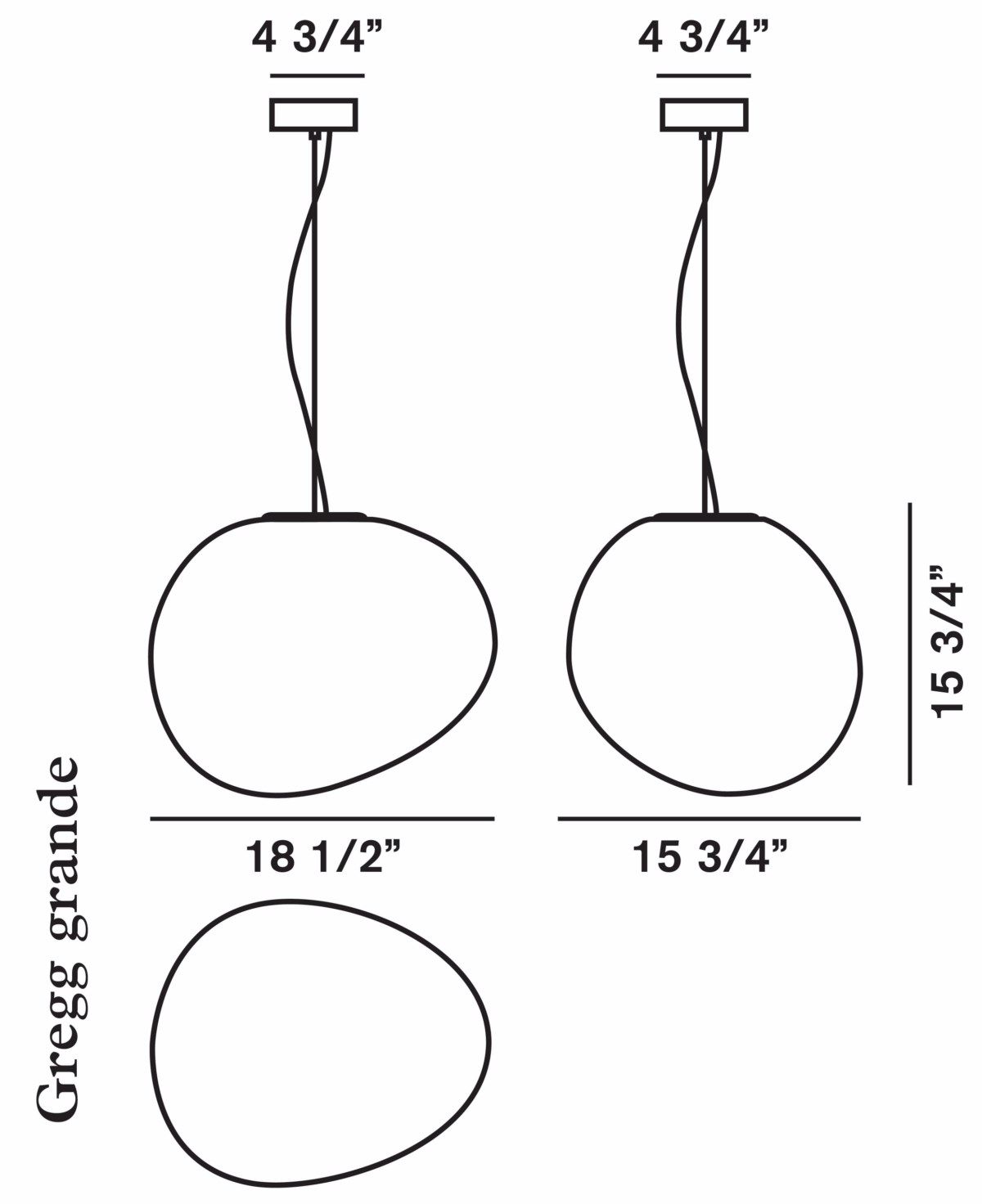 Suspension GREGG Foscarini by MEGALUX 33